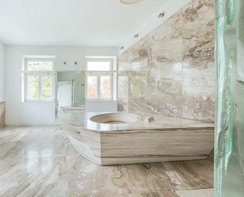 Marmeren badkamer in Amsterdam, Noord-Holland